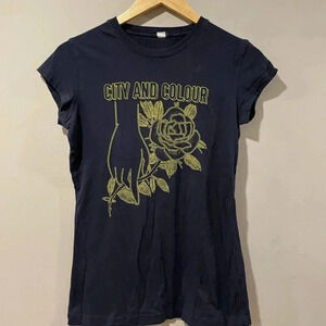 City & Colour Dallas  Green Shirt